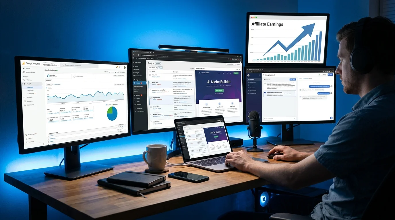 AI blogging business