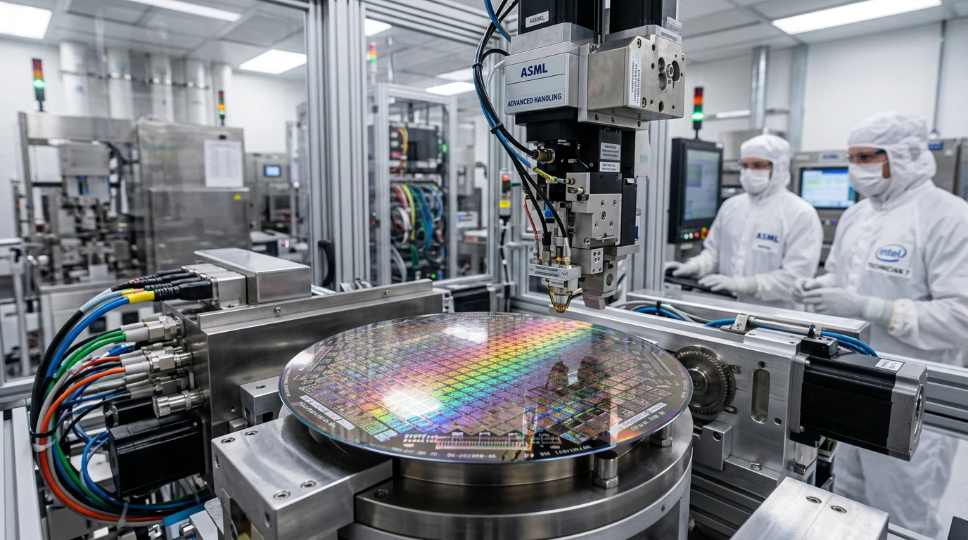 Advanced AI semiconductor manufacturing.