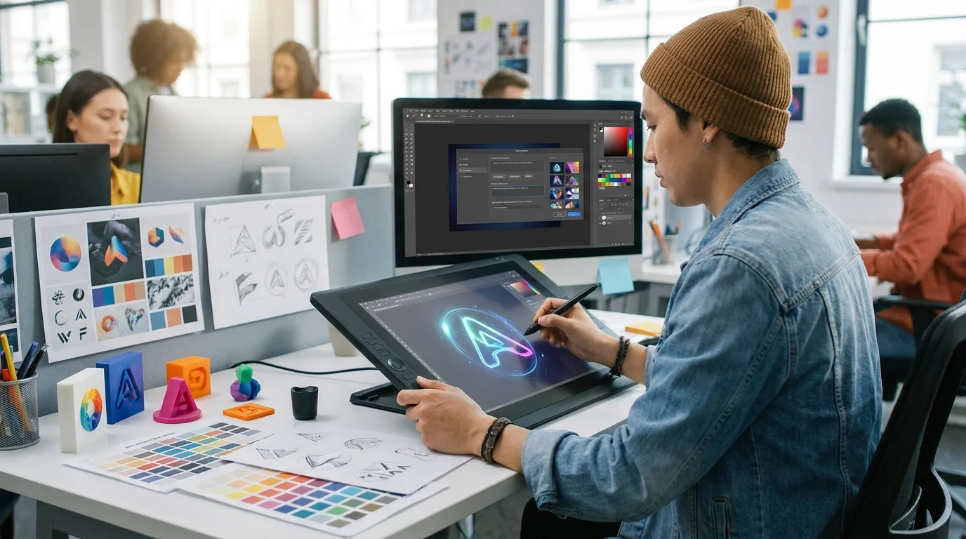 AI graphic design business