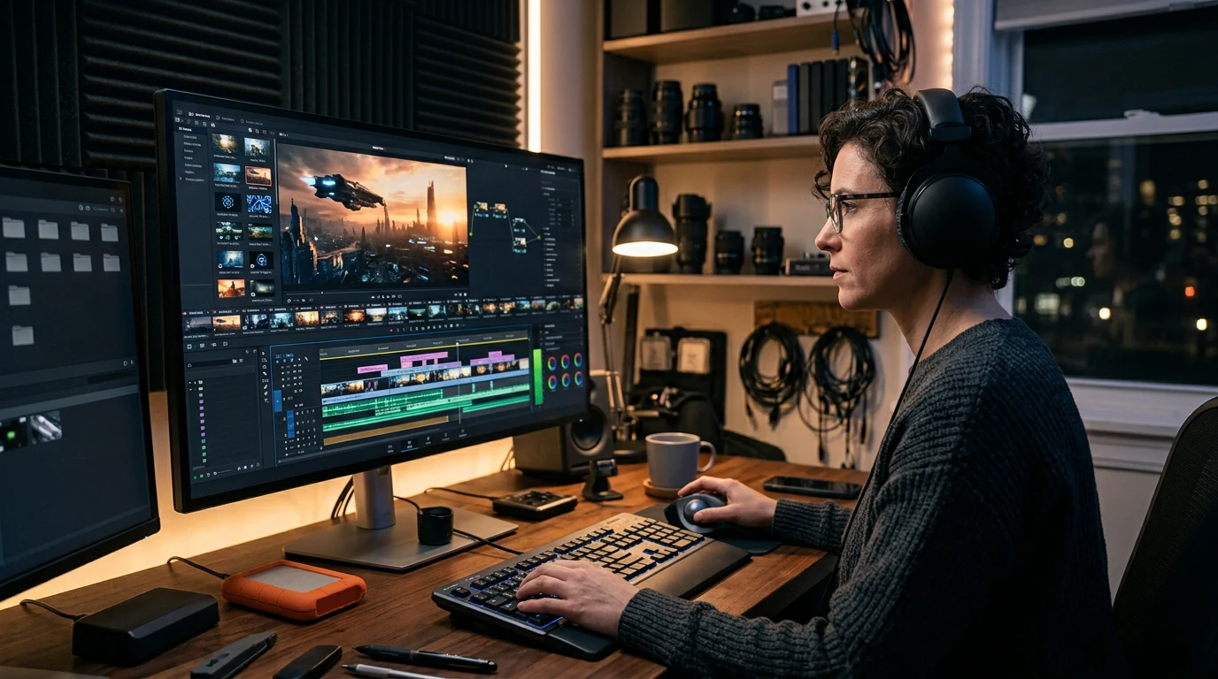 AI video generation and editing