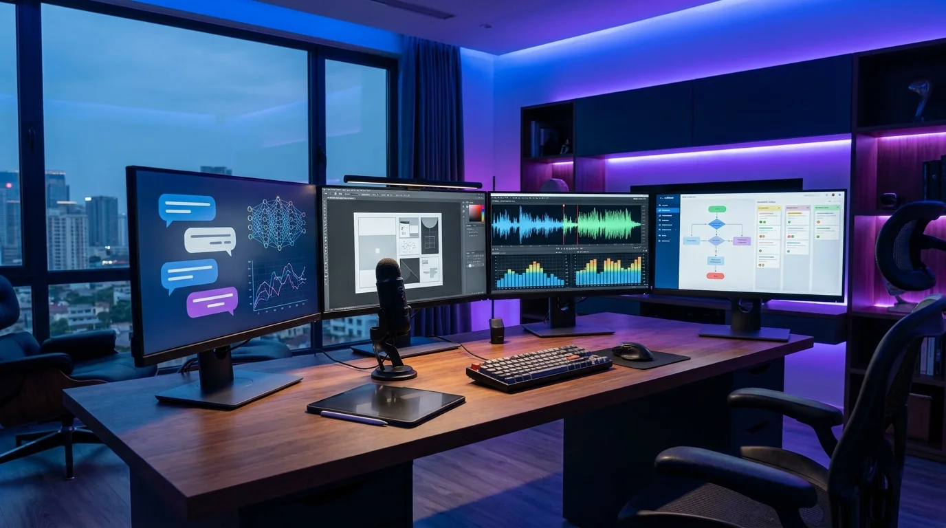 Best AI tools for beginners in one workspace
