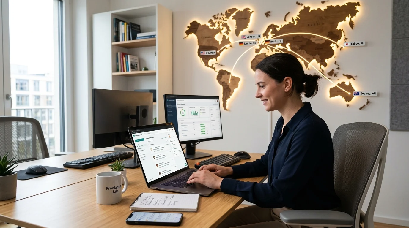 Finding AI freelance clients online worldwide