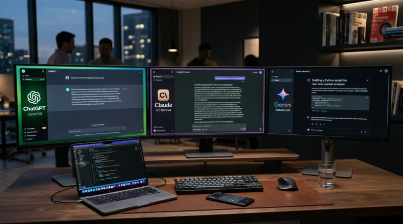 ChatGPT vs Claude vs Gemini AI assistants compared in 2026