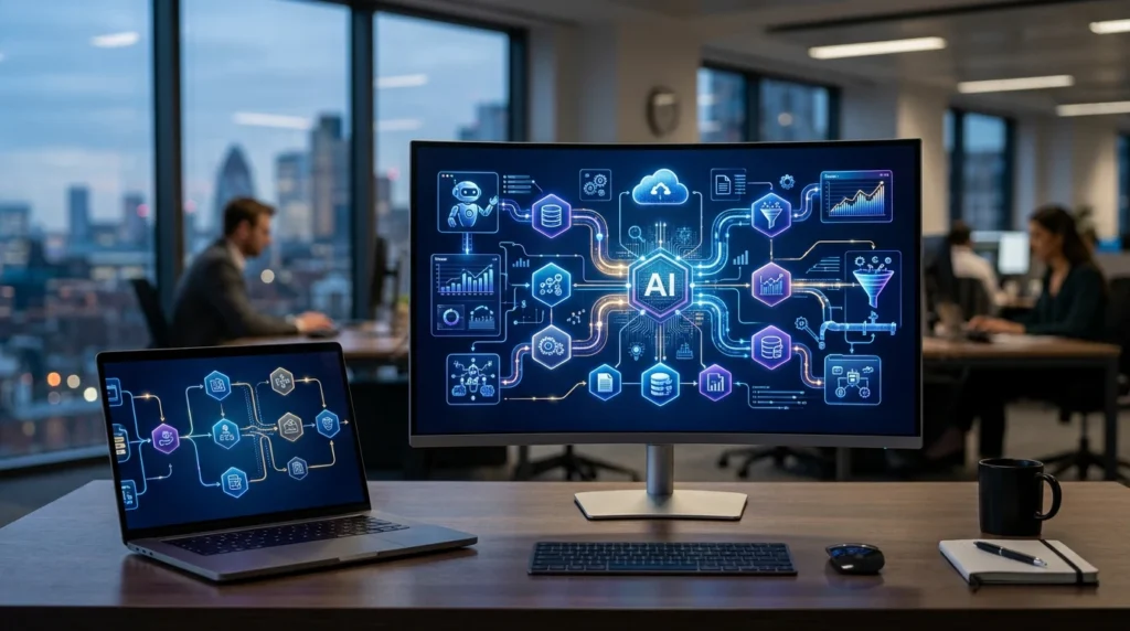 Best AI Automation Tools. AI automation tools connecting business workflows and digital applications